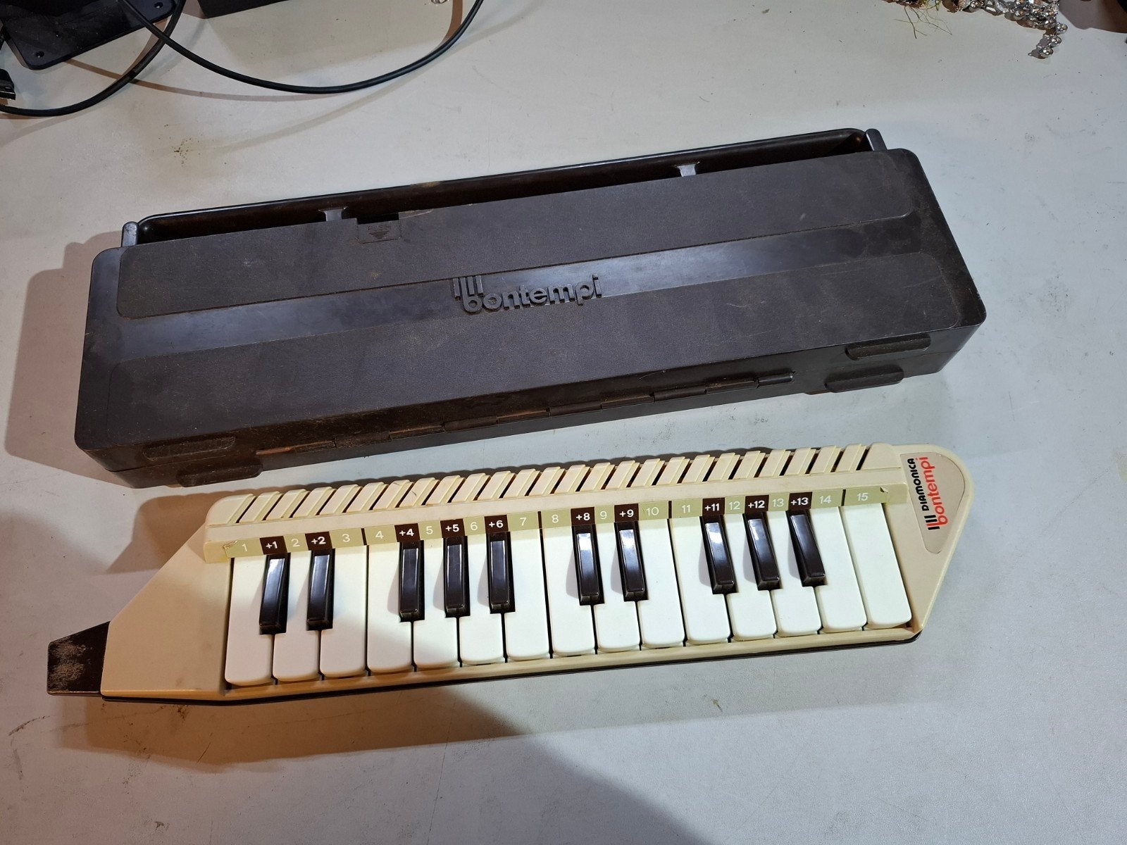 Bontempi Diamonica Melodica met koffer - Vintage, Overige merken, Gebruikt, Bontempi, Info@bontempi.com