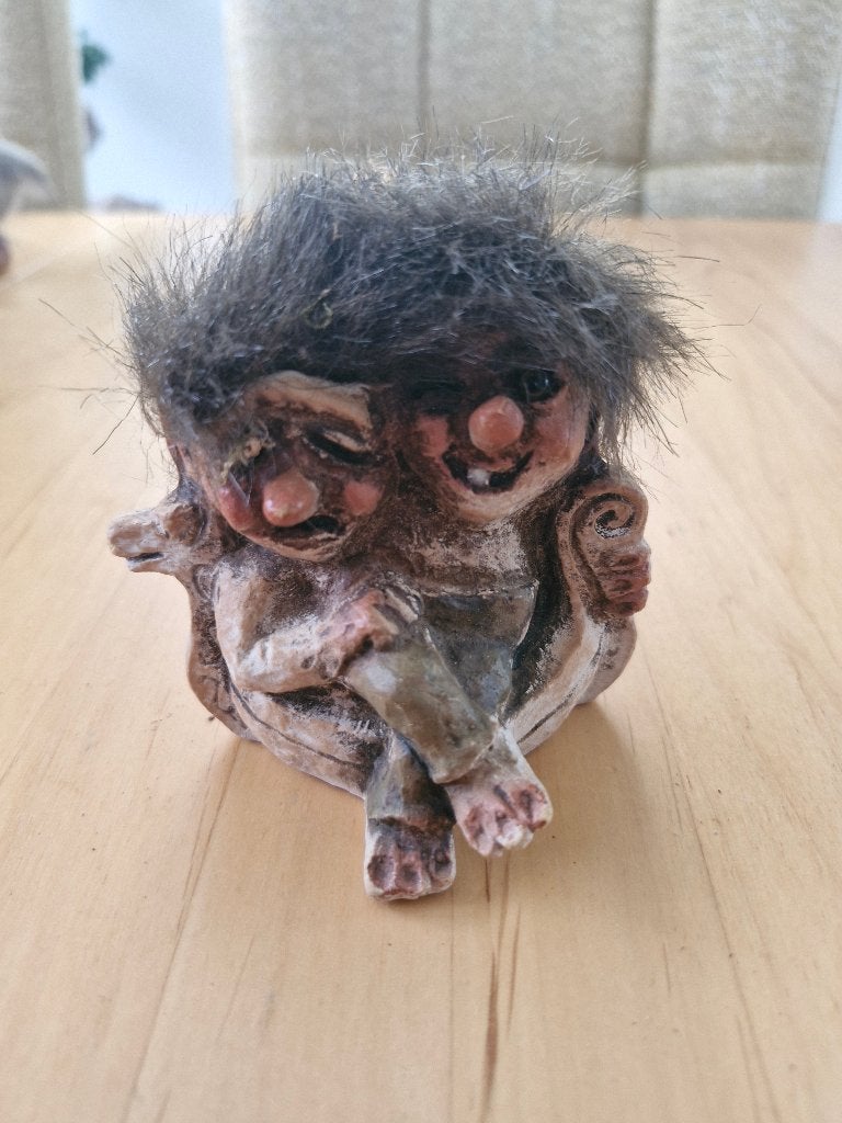 Noorse Troll, handgemaakt, nr. 118, Ophalen of Verzenden, Zo goed als nieuw, Fantasy
