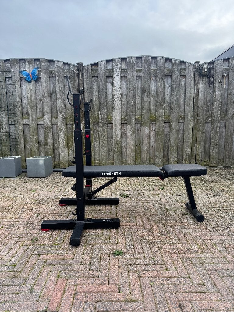 Complete fitness set, Ophalen, Gebruikt, Rug, Halterset