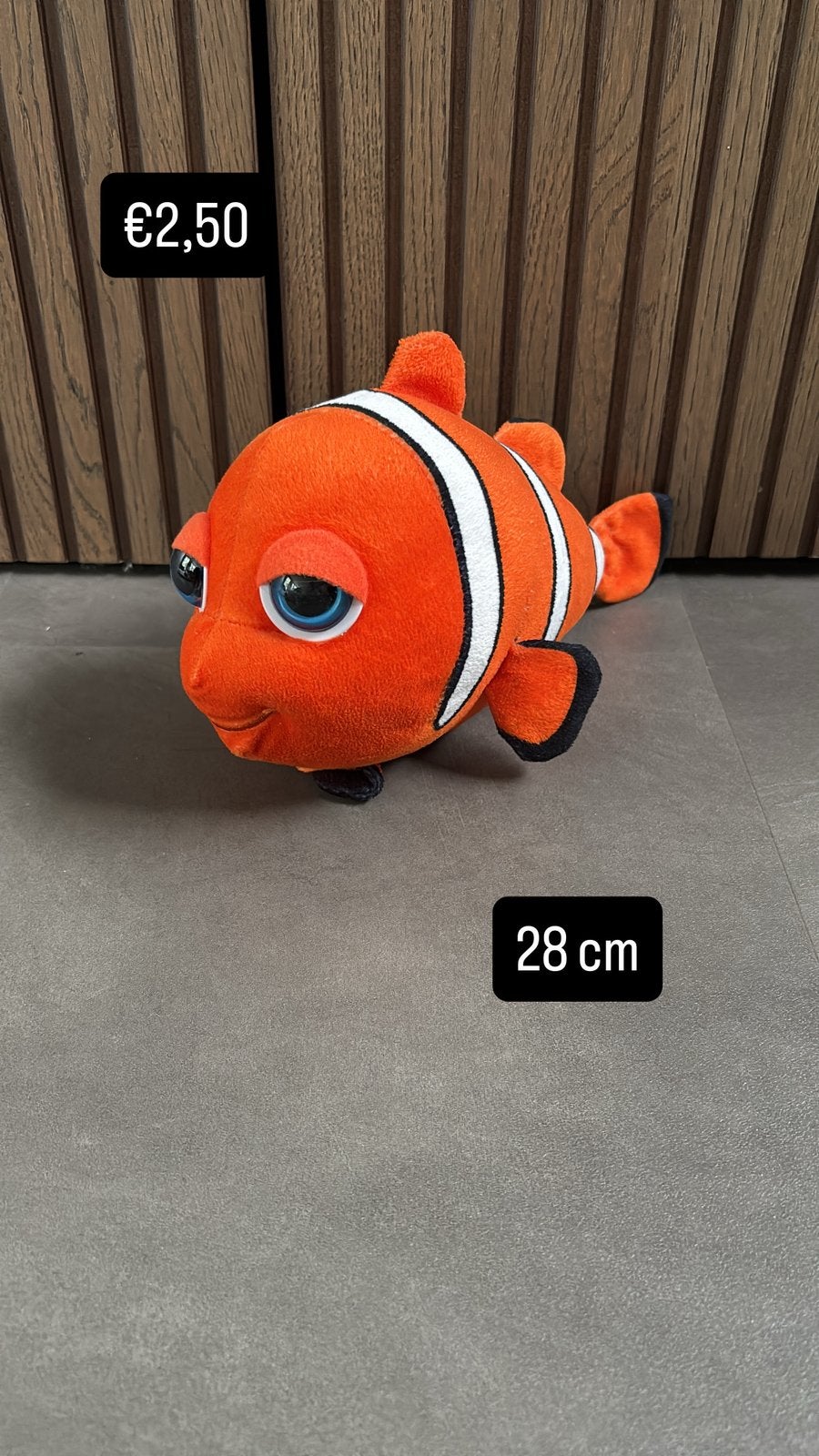 Leuke Nemo knuffel, ., Ophalen of Verzenden, Zo goed als nieuw, .