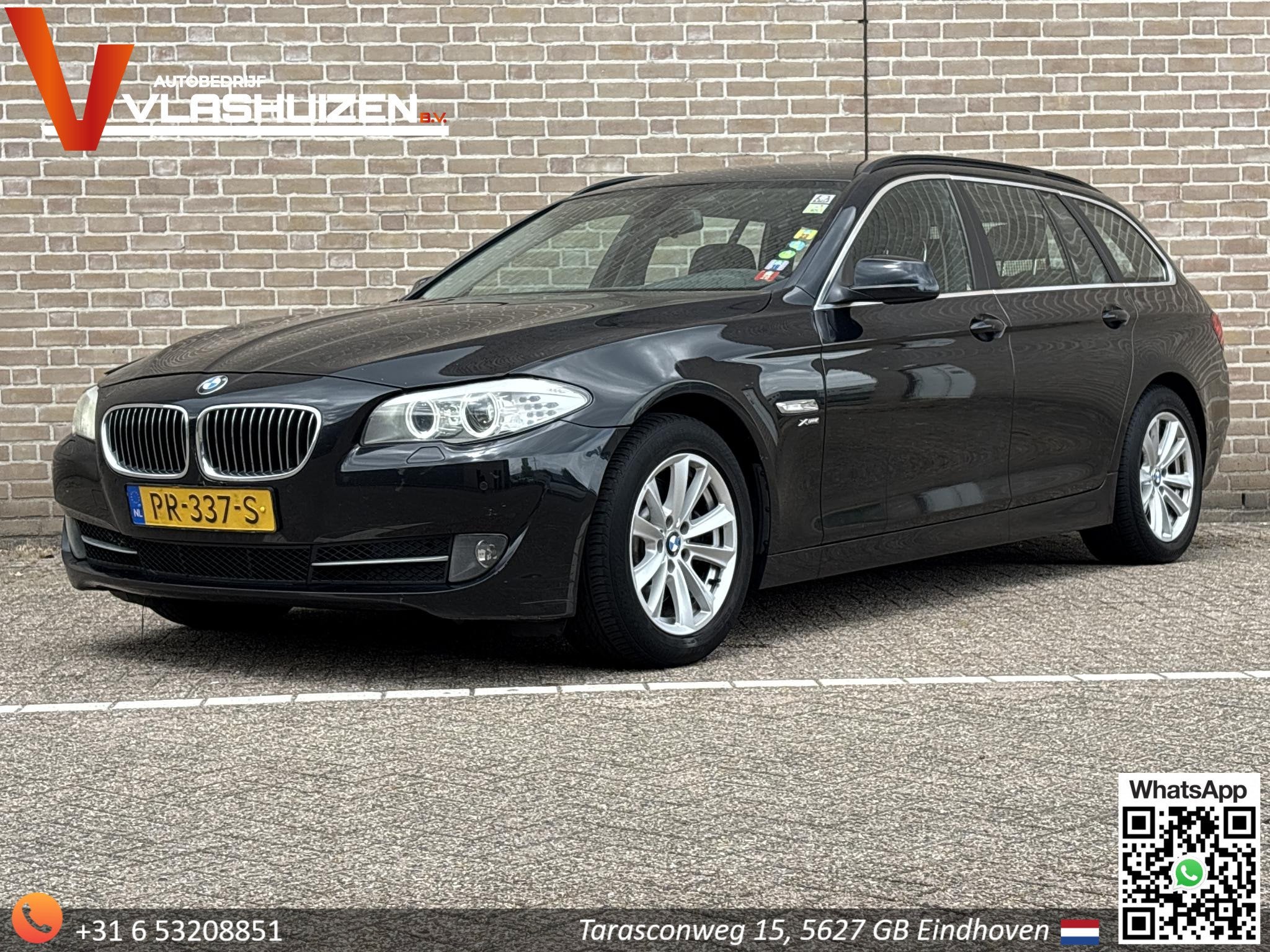 BMW 5-serie Touring 530xd High Executive | Leder | Climate |, Auto's, BMW, Automaat, Euro 5, Gebruikt, 2993 cc