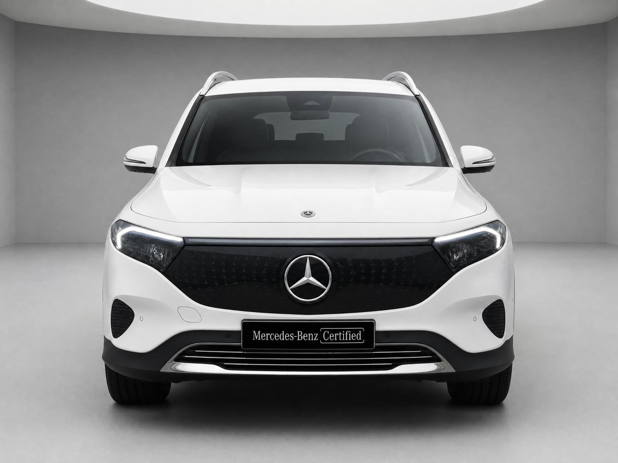Mercedes-Benz EQB 250+ Business Solution 71 kWh, Auto's, 2005 kg, Gebruikt, Leder en Stof, Wit