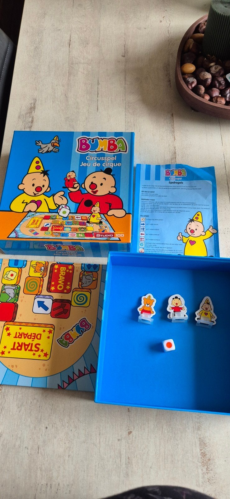 Bumba circus bord spel, Ophalen of Verzenden, Gebruikt