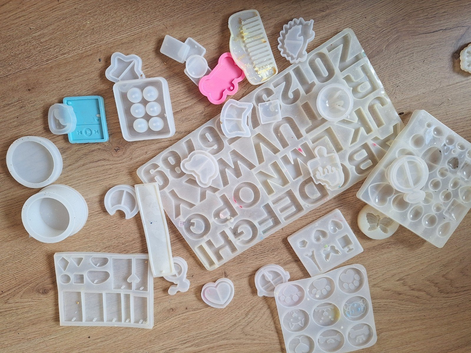 Epoxy/Resin Accessoires en Materialen, Hobby en Vrije tijd, Gebruikt, Meerkleurig, Kunststof, Herbruikbaar