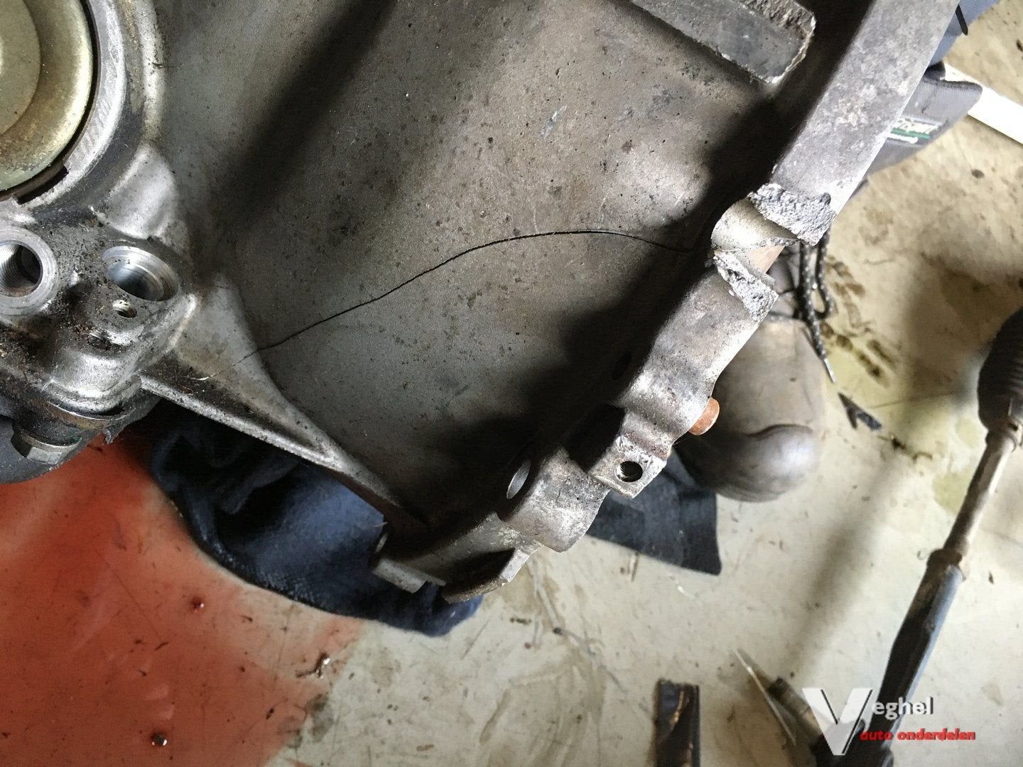 Mercedes W124 2.6 Automaatbak 85/86 Voor onderdelen zie foto, Ophalen, Gebruikt, -, -