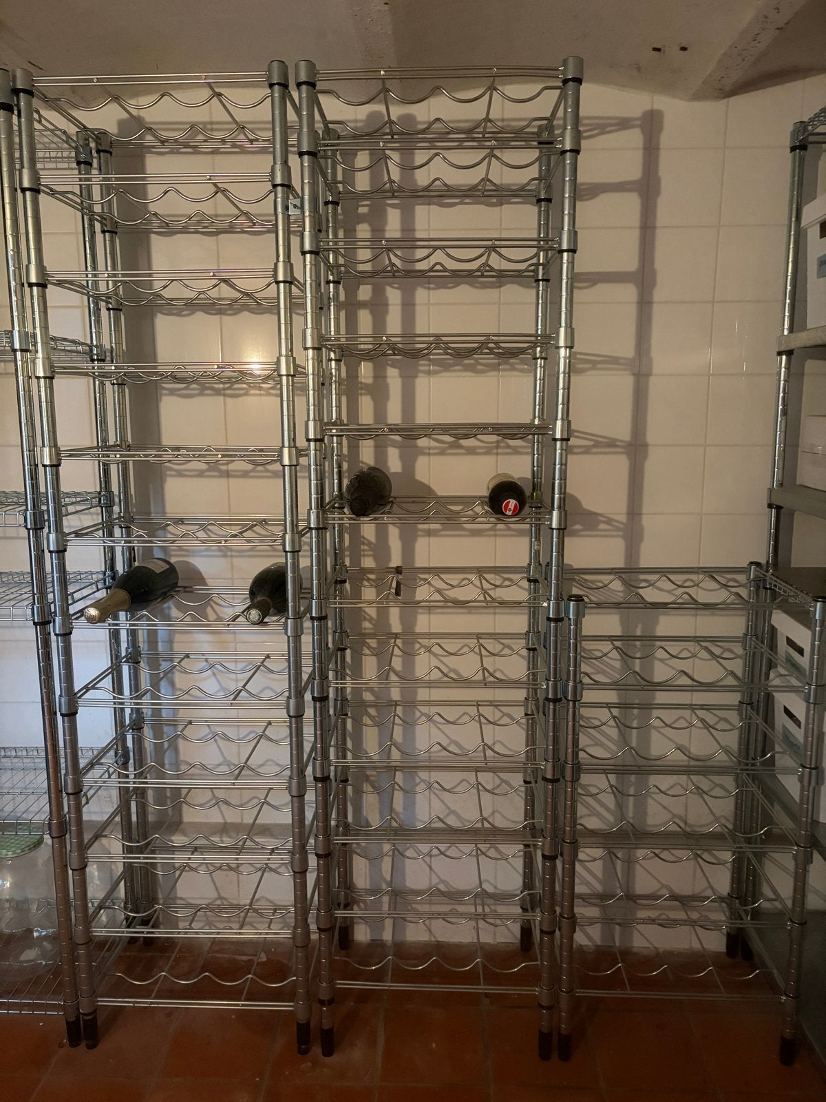 IKEA Omar wijnrekken, 4 stuks, Ophalen, Zo goed als nieuw, 25 flessen of meer, 75 – 100