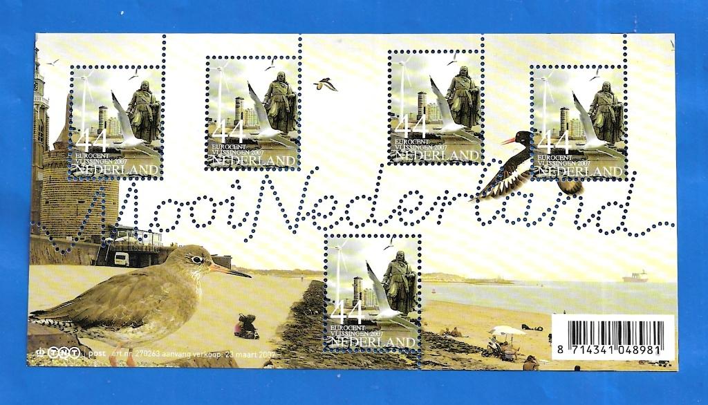 Mooi Vlissingen - Mooi Nederland 2007 NVPH 2495, Verzenden, Na 1940, Postfris
