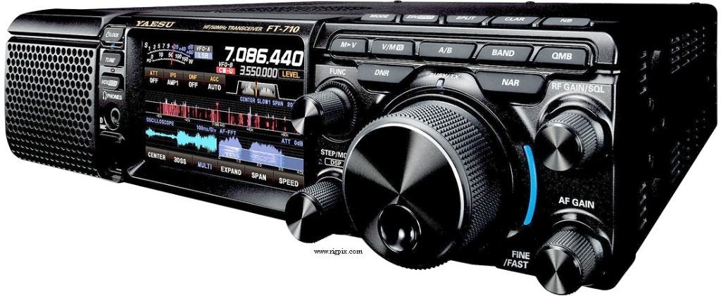 Yaesu FT-710 AESS, Ophalen, Zo goed als nieuw, Zender en Ontvanger