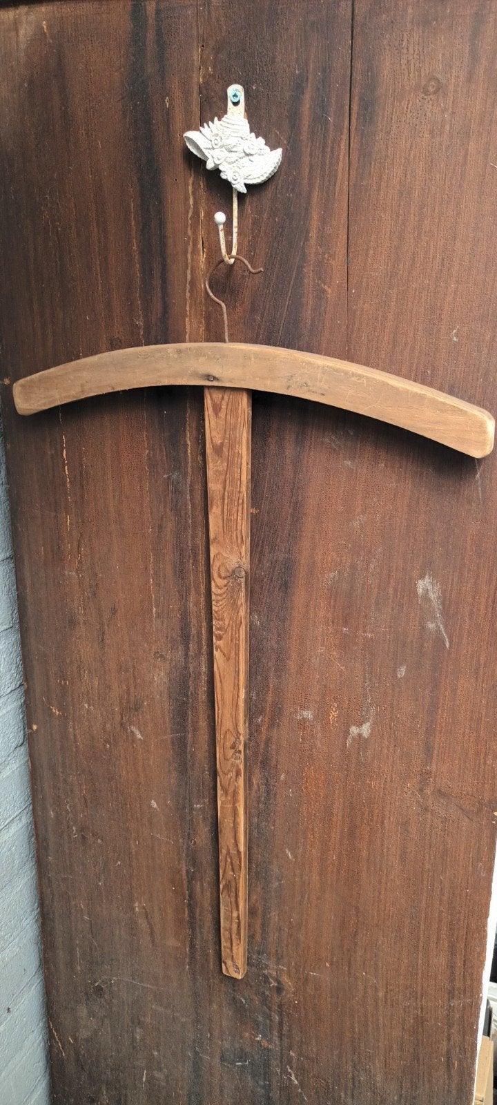 Oude knaap / kledinghanger Hout 38,5 x 63 cm, Ophalen of Verzenden