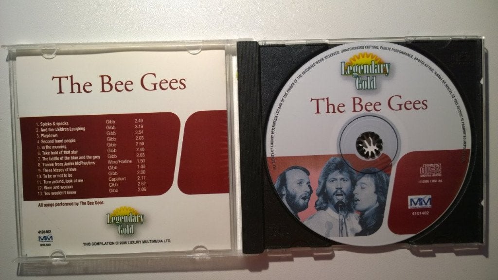 Bee Gees - Legendary Gold Original Classics, Ophalen of Verzenden, Zo goed als nieuw, Pop, Album