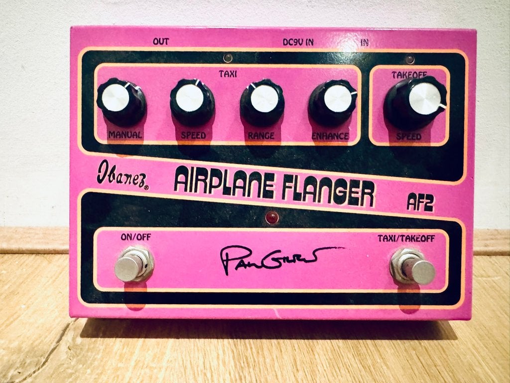Ibanez Airplane Flanger Paul Gilbert, Ophalen of Verzenden, Gebruikt, Overige typen