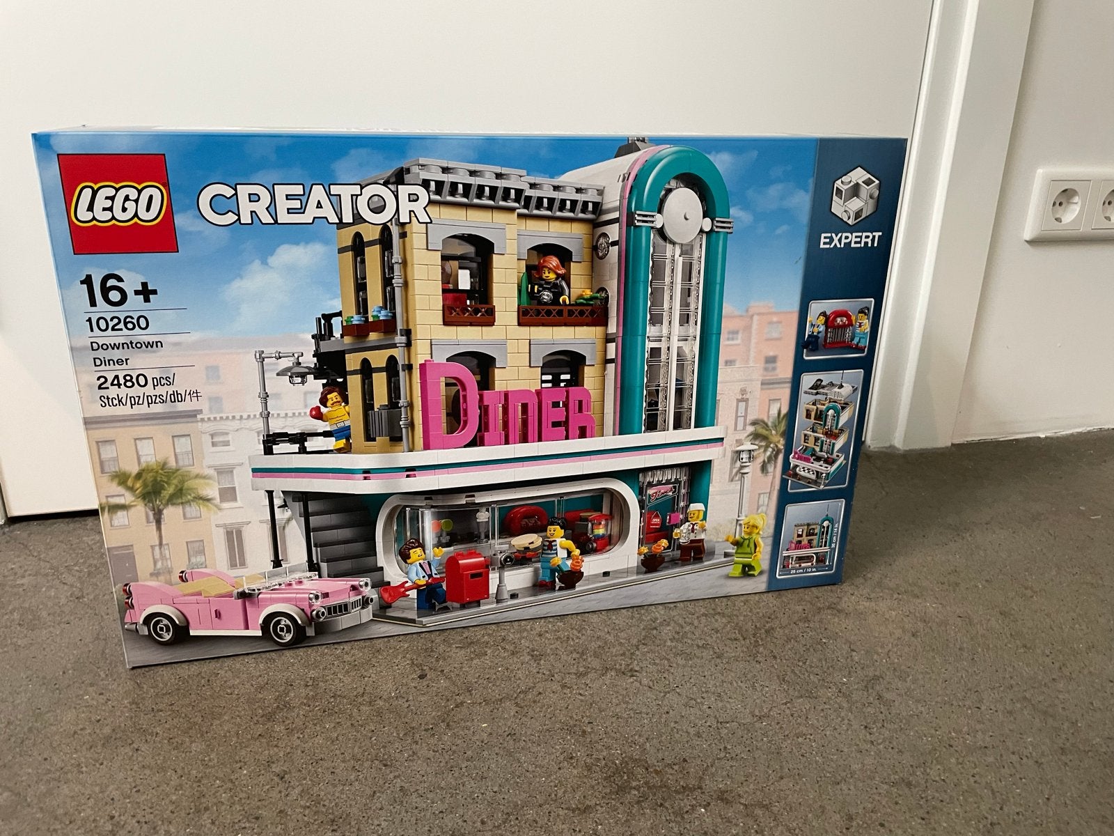 LEGO Creator Expert 10260 Downtown Diner NIEUW in doos, Lego, Nieuw, Ophalen of Verzenden, Ongeopend/sealed