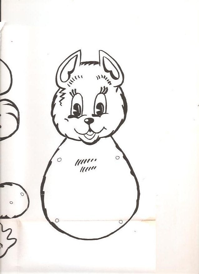 Tom Poes trekpop Marten Toonder Olivier B. Bommel, Ophalen, Olivier B, Bommel en Tom Poes, Zo goed als nieuw, Overige typen