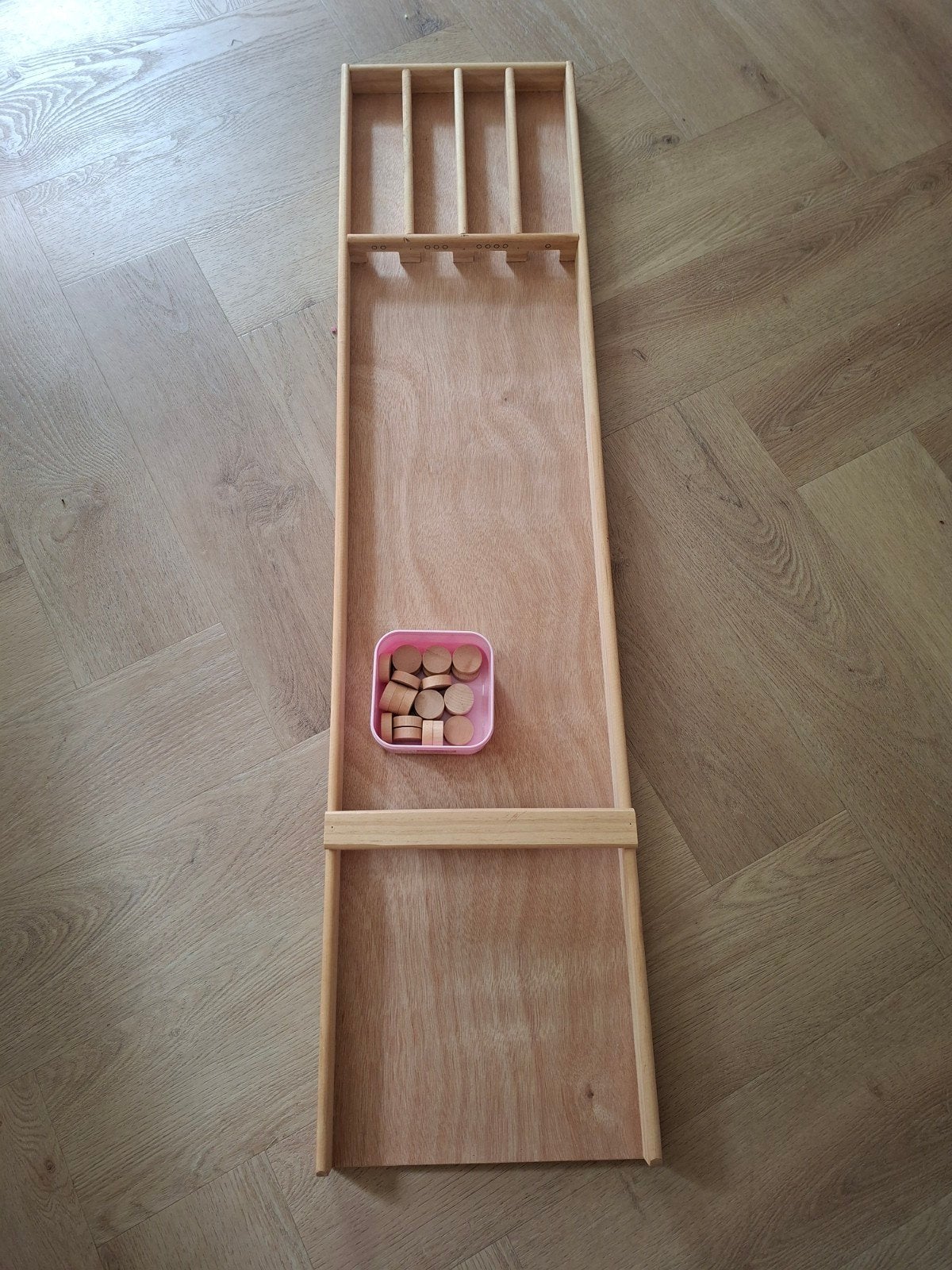 Kinder sjoelbak - weinig gebruikt, Ophalen, Zo goed als nieuw, Jongen of Meisje