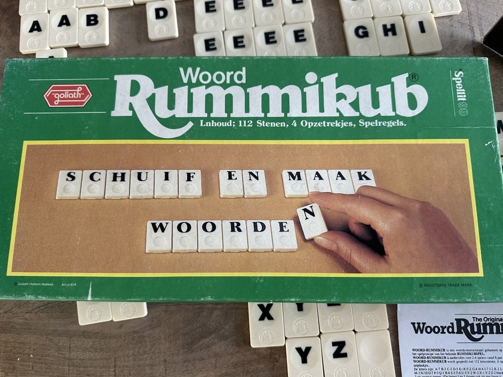 woord rummikub, Ophalen of Verzenden, Goliath
