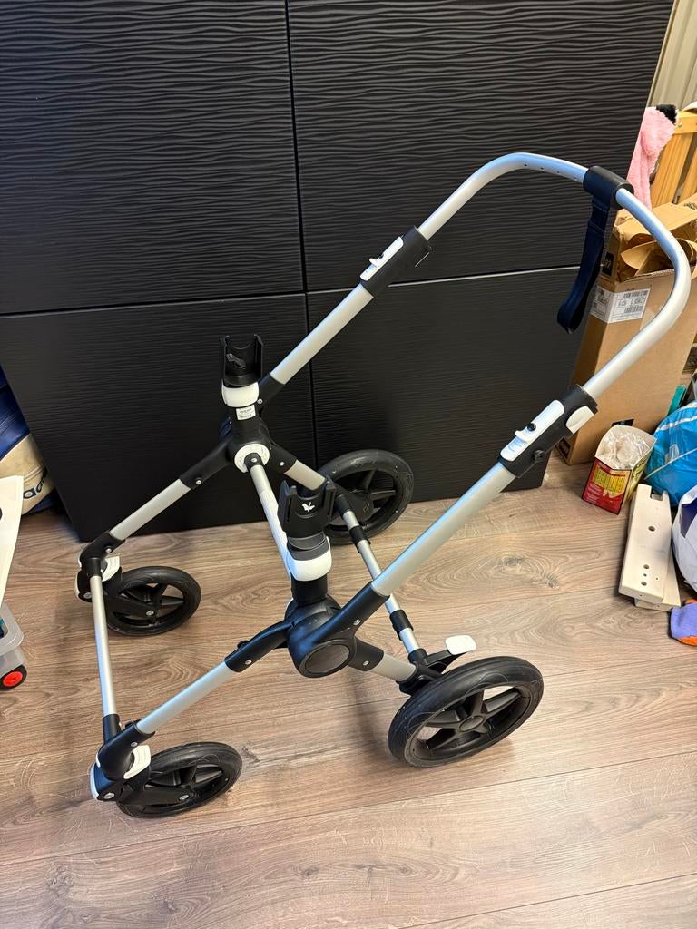 Bugaboo Fox compact frame met Maxi-Cosi adapters, Gebruikt, Bugaboo, Met autostoeltje, Ophalen