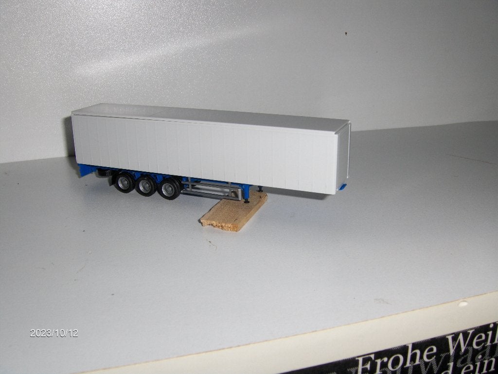 Herpa - trailer, Ophalen of Verzenden, Gebruikt, Bus of Vrachtwagen, Herpa