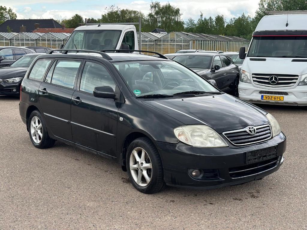 Toyota Corolla Wagon 2007 1.4 d4d, Auto's, 4 cilinders, Corolla, Zwart, 1364 cc
