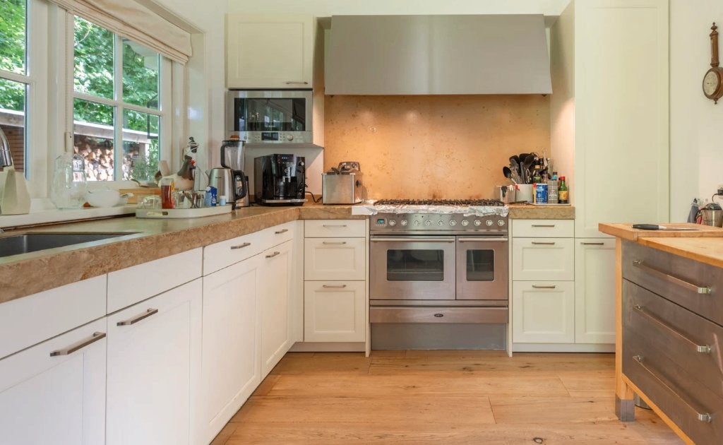 Boretti – Gasfornuis – 6 pits – Dubbele Oven – RVS, Huis en Inrichting, Ophalen, Gebruikt, 50 tot 100 cm, Minder dan 100 cm