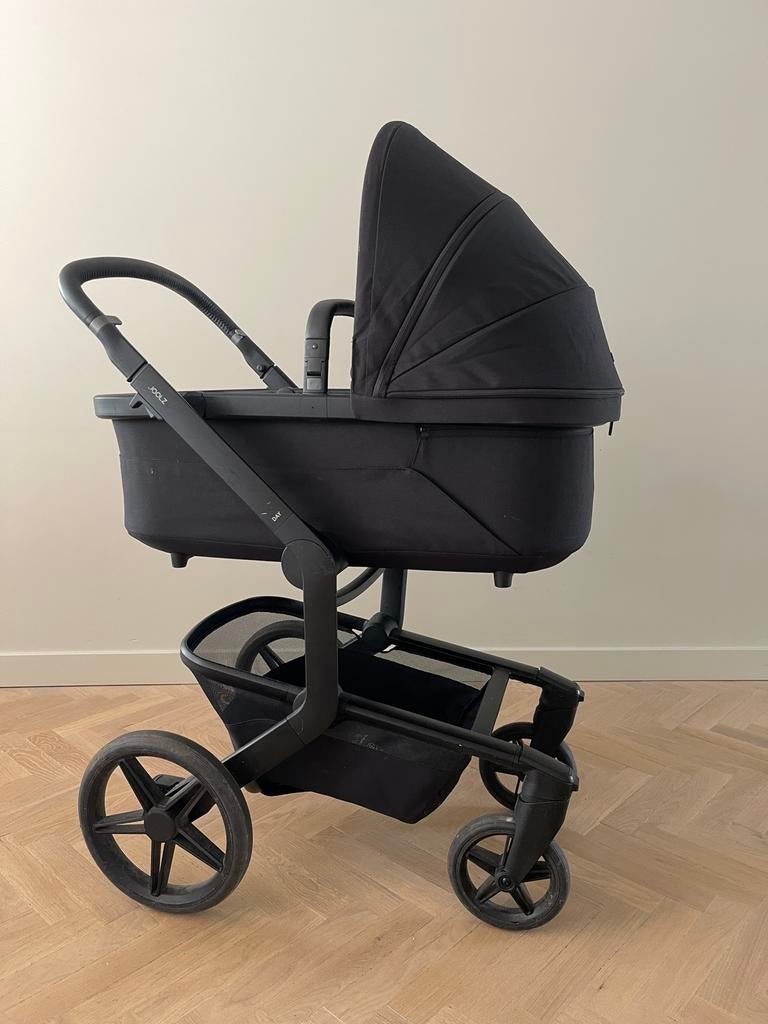 Joolz Day5 bassinet + seat + carseat adapters + umbrella, Ophalen, Zo goed als nieuw, Overige merken
