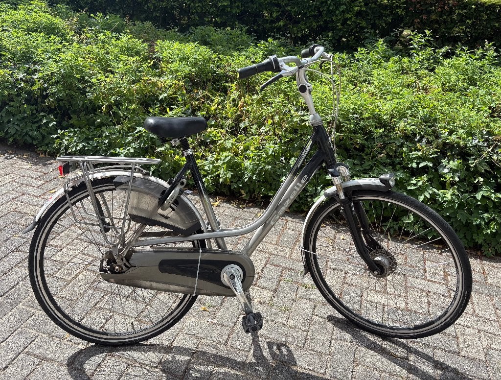 Goed rijdende Gazelle 7v met Vering en Naafdynamo, Ophalen, Versnellingen, Gazelle, Trommelrem