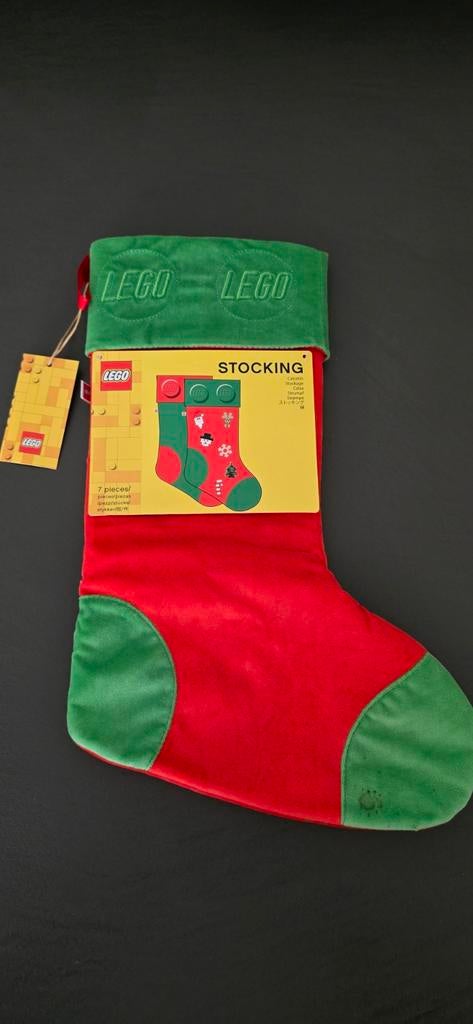 Lego kerstsok nieuw 3 beschikbaar, Ophalen of Verzenden, Nieuw, Losse stenen, Lego