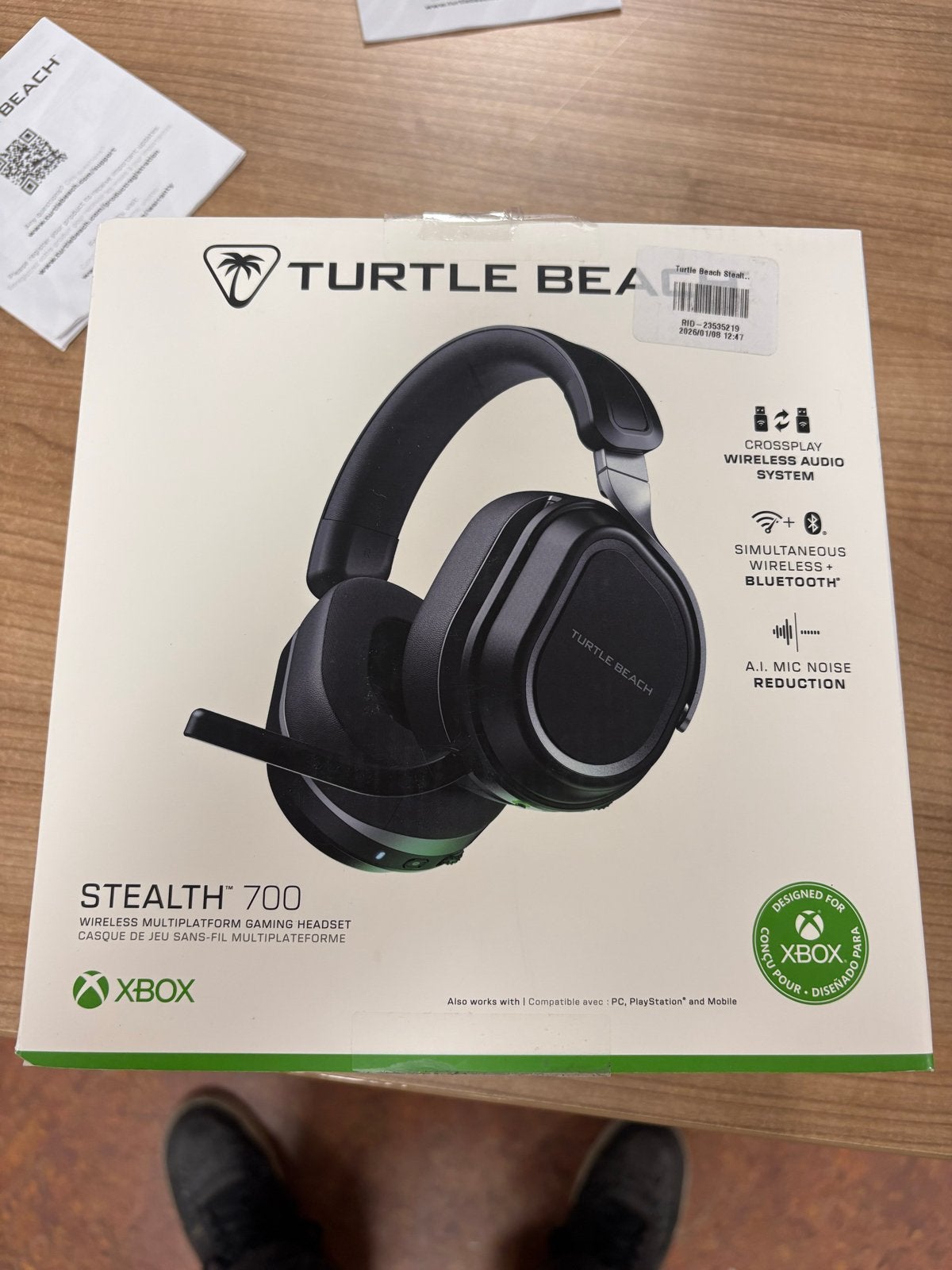 Turtle Beach Stealth 700 Draadloze Gaming Headset, Spelcomputers en Games, Overige typen, Nieuw, Ophalen of Verzenden, Xbox One