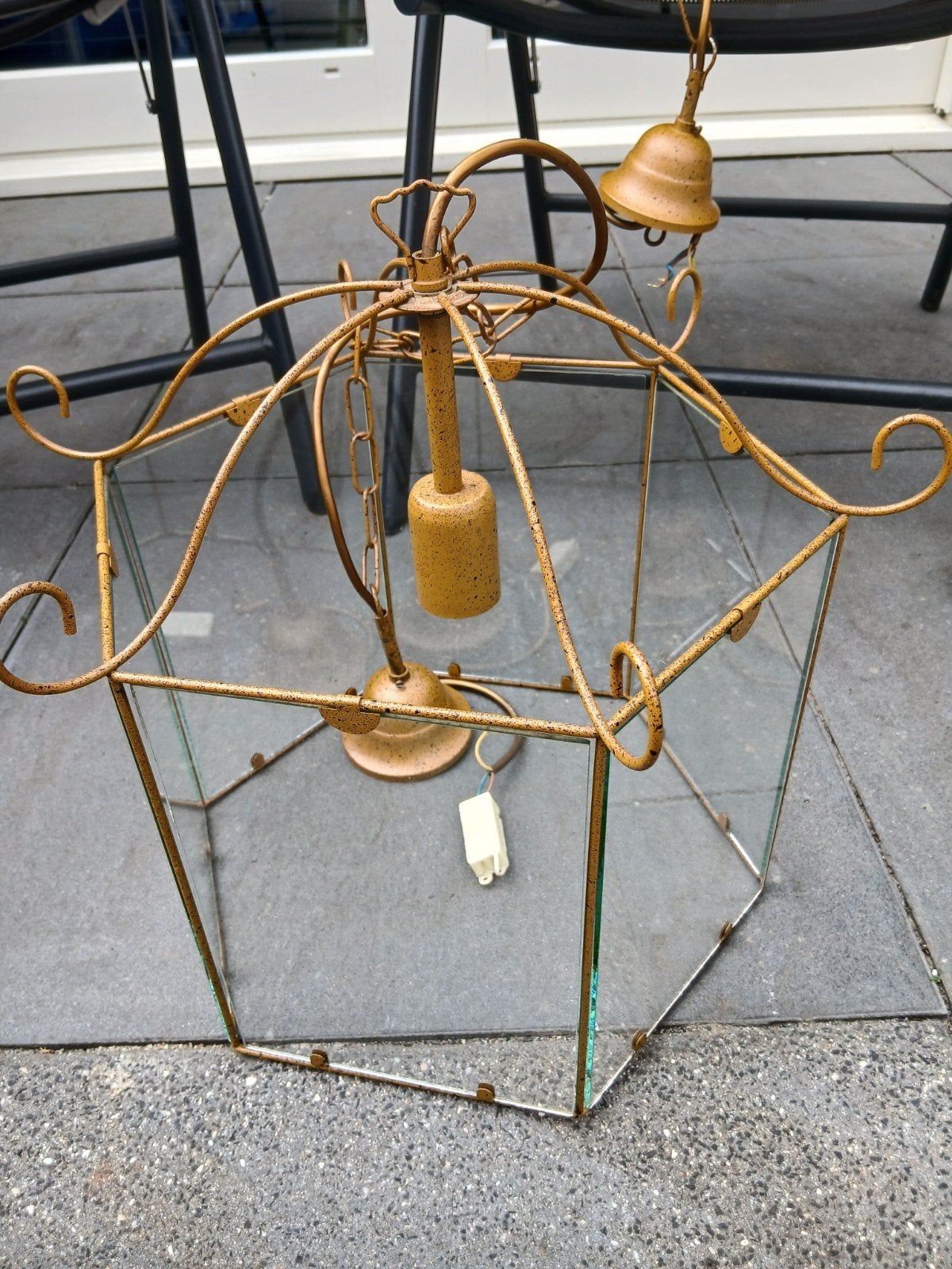 Hanglampen met glazen, Huis en Inrichting, Lampen | Hanglampen, Ophalen