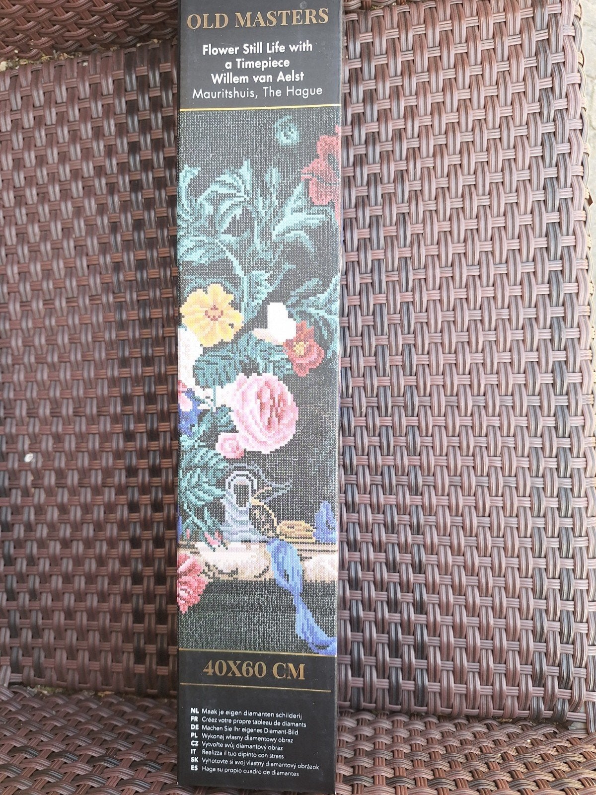 Daimond paiting bloemen nieuwe in doos, Ophalen, Nieuw, Natuur en Bloemen, Diamond painting