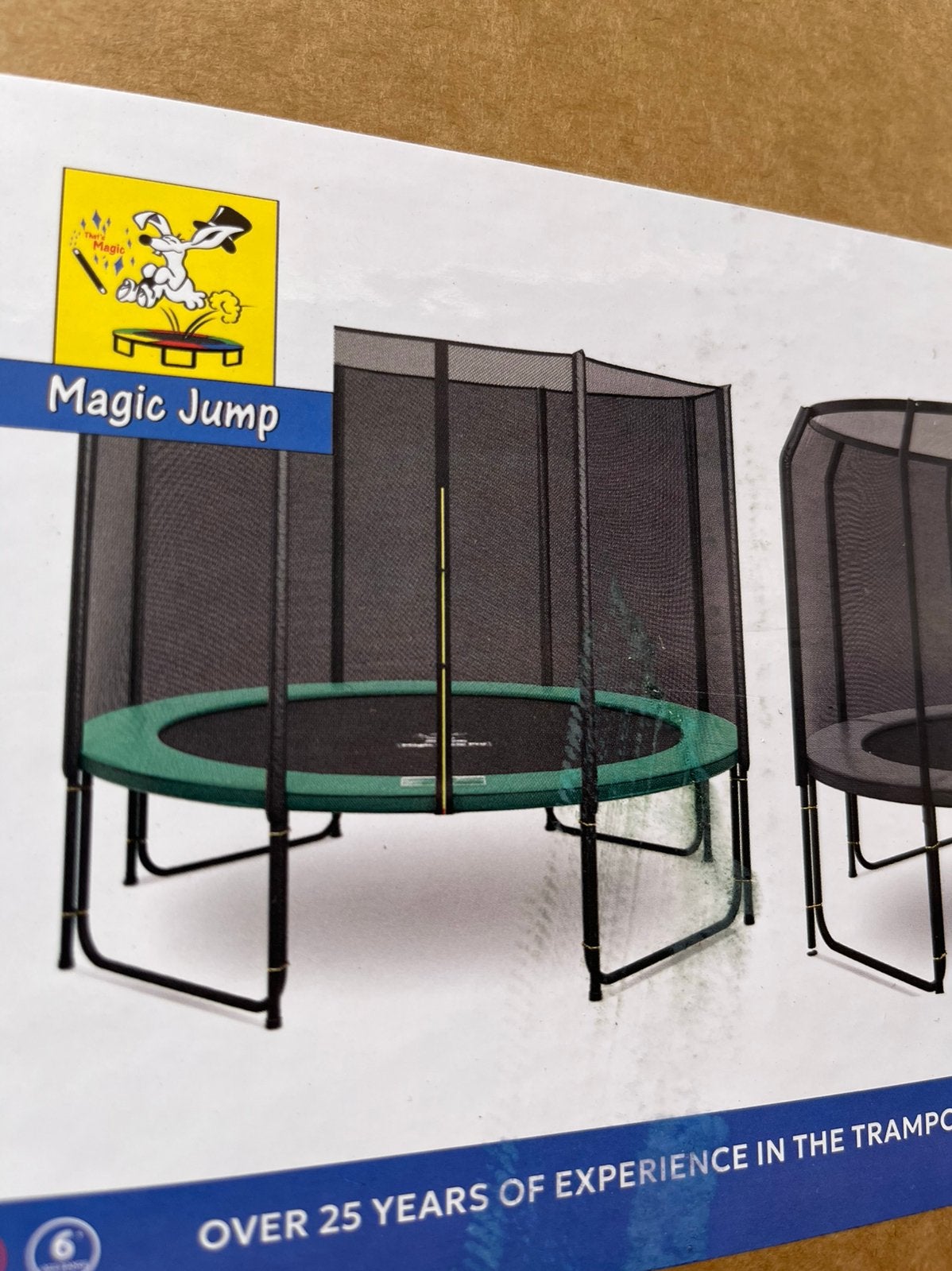 Veiligheidsnet trampoline 360-366, Ophalen, Nieuw