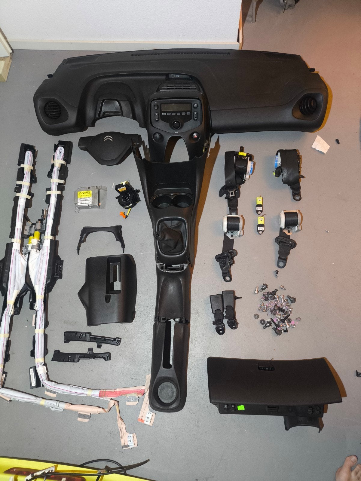Dak Airbags +gordelset module sleepring Citroen C1 2015-2022, Auto-onderdelen, Ophalen of Verzenden, Peugeot