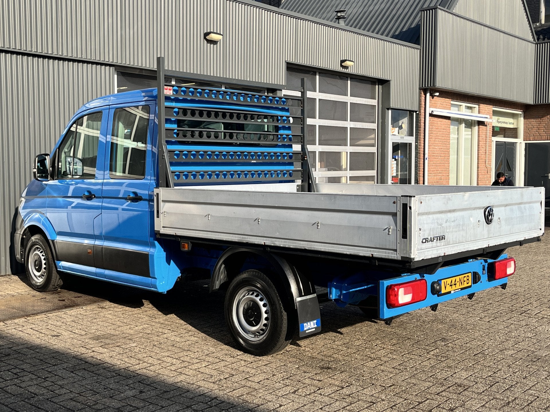Volkswagen Crafter 35 2.0 TDI L3 DC Airco Cruise controle Eu, Auto's, Electronic Stability Program (ESP), Gebruikt, 4 cilinders