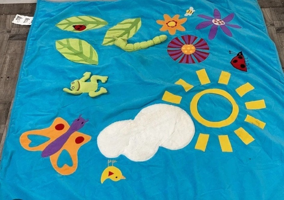IKEA Leka Speelkleed / Boxkleed met vrolijke figuren, Ophalen of Verzenden, Gebruikt