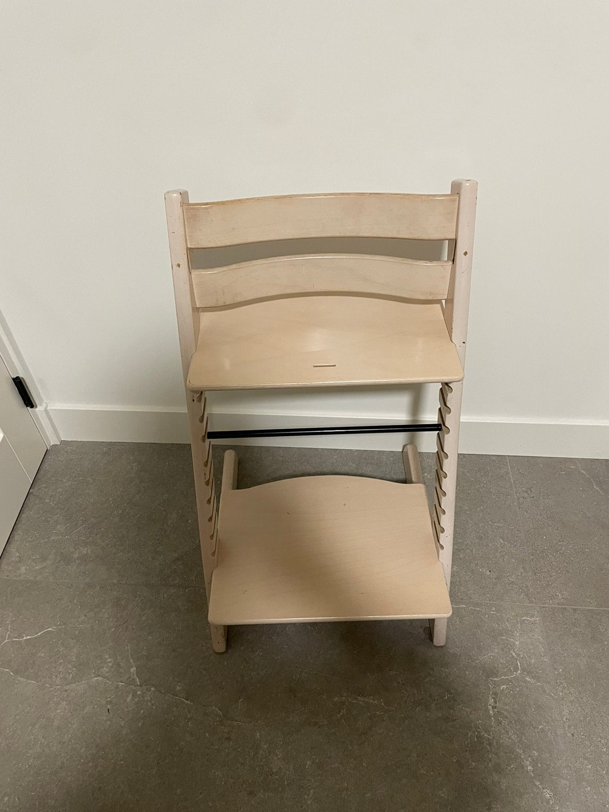 Stokke tripp trapp (nieuw model), Ophalen, Gebruikt, Meegroeistoel, Aanschuifbaar
