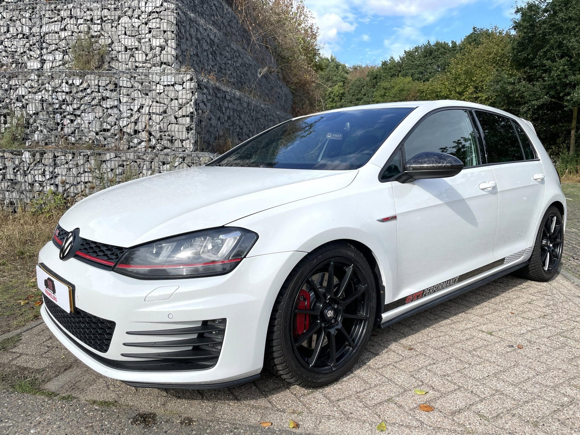 Volkswagen Golf 2.0 TSI GTI Performance, Auto's, Volkswagen, Gebruikt, 4 cilinders, 1984 cc, Wit