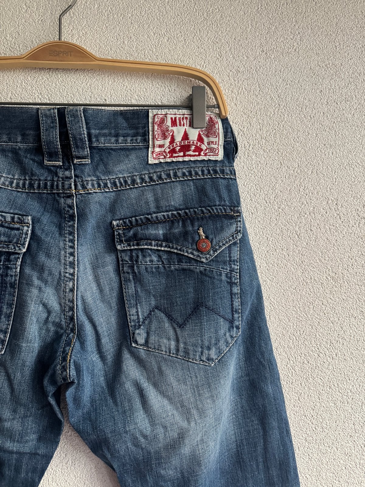 Foto 15 van Vintage Mustang skater baggy denim jeans