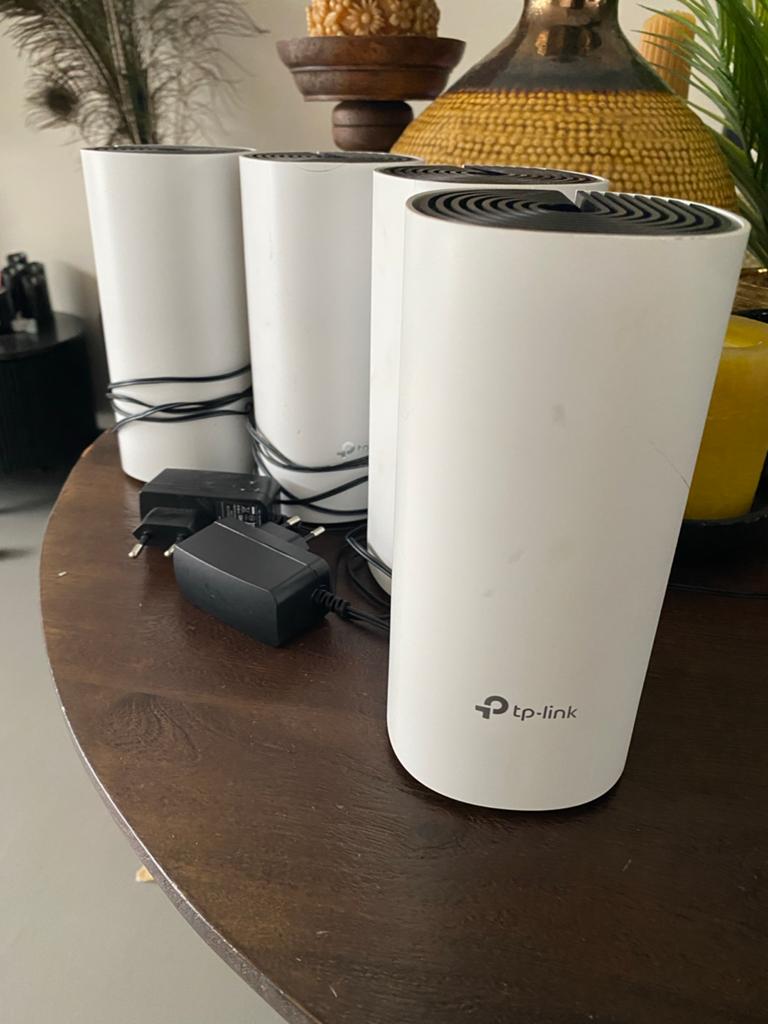 TP-Link Deco M4 internet versterkers (4 stuks), Computers en Software, Ophalen of Verzenden, Gebruikt