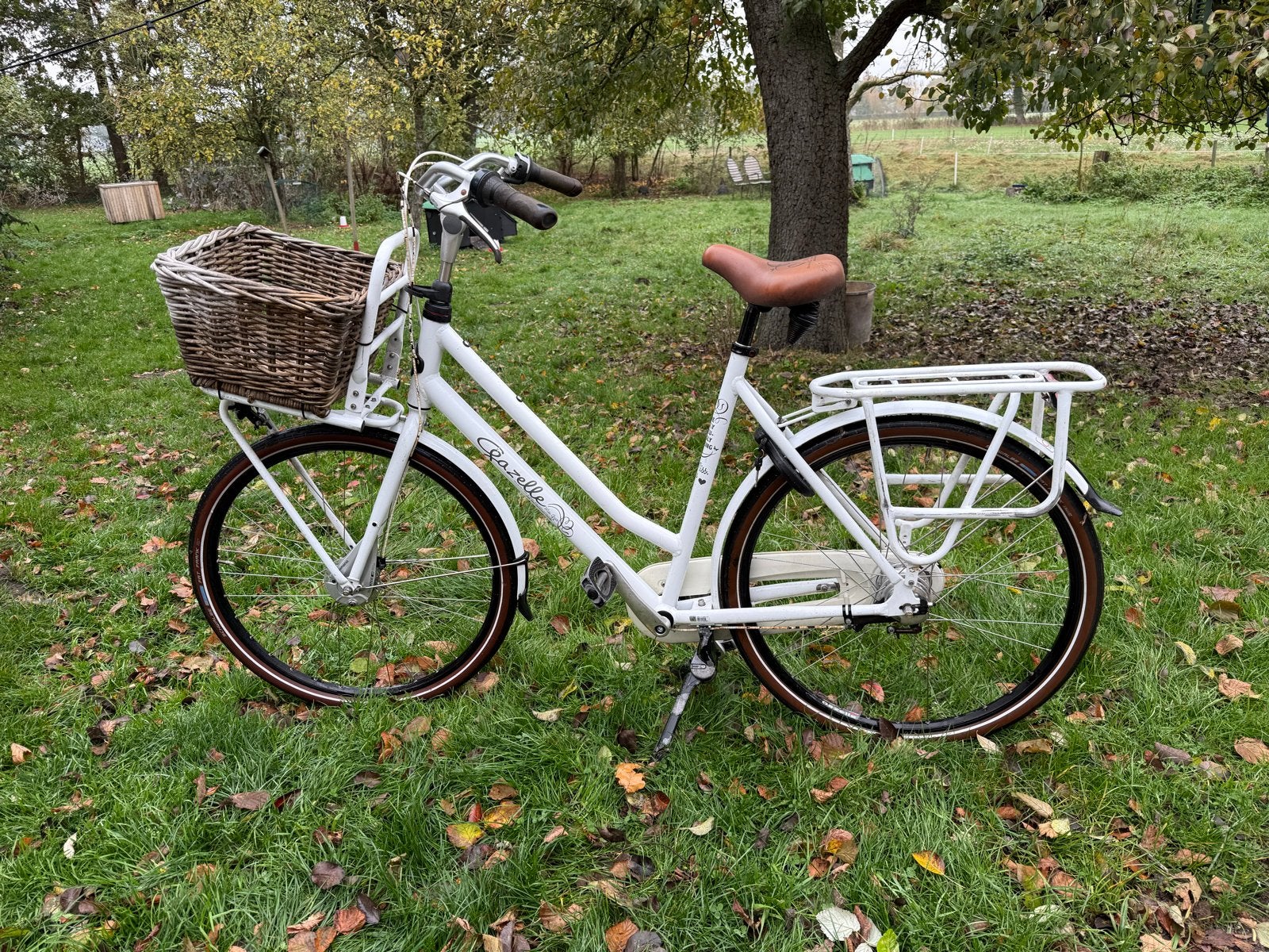 Gazelle Miss Grace 7 versnellingen, rollerbrakes, 59cm, Ophalen, Gebruikt, Versnellingen, 56 cm of meer