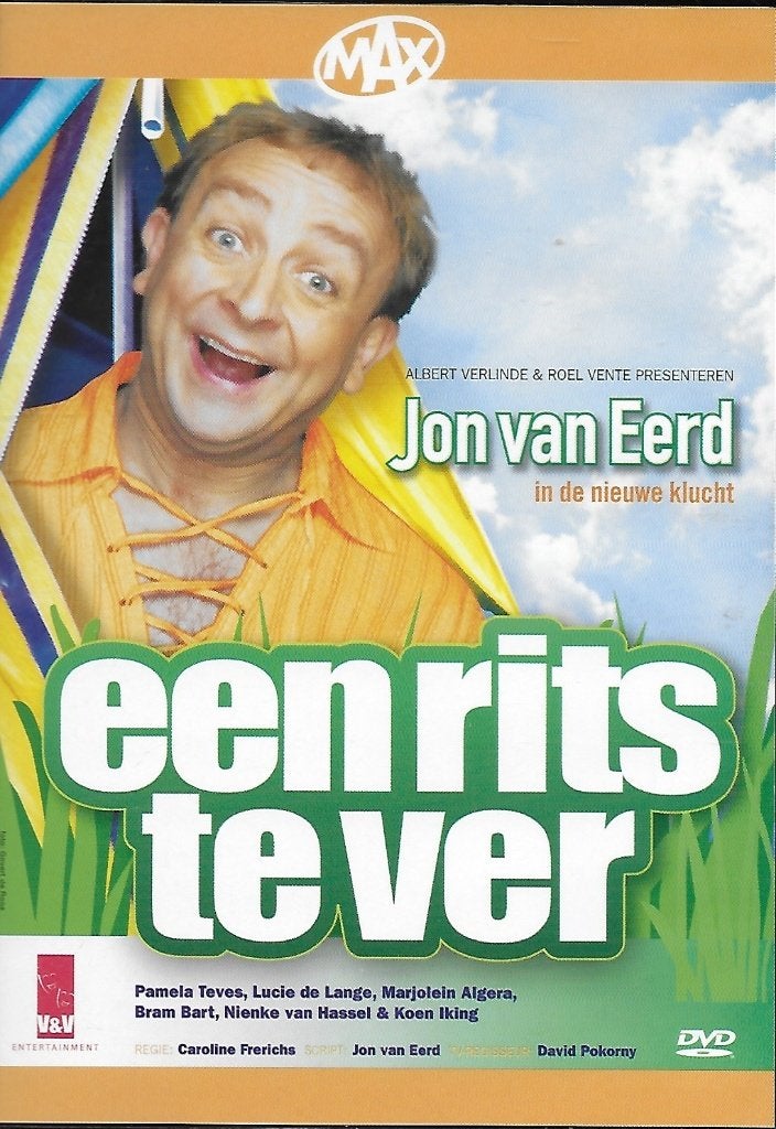 Jon van Eerd – Een rits te ver – klucht - Supernette DVD, Alle leeftijden, Overige genres, Zo goed als nieuw, Ophalen of Verzenden