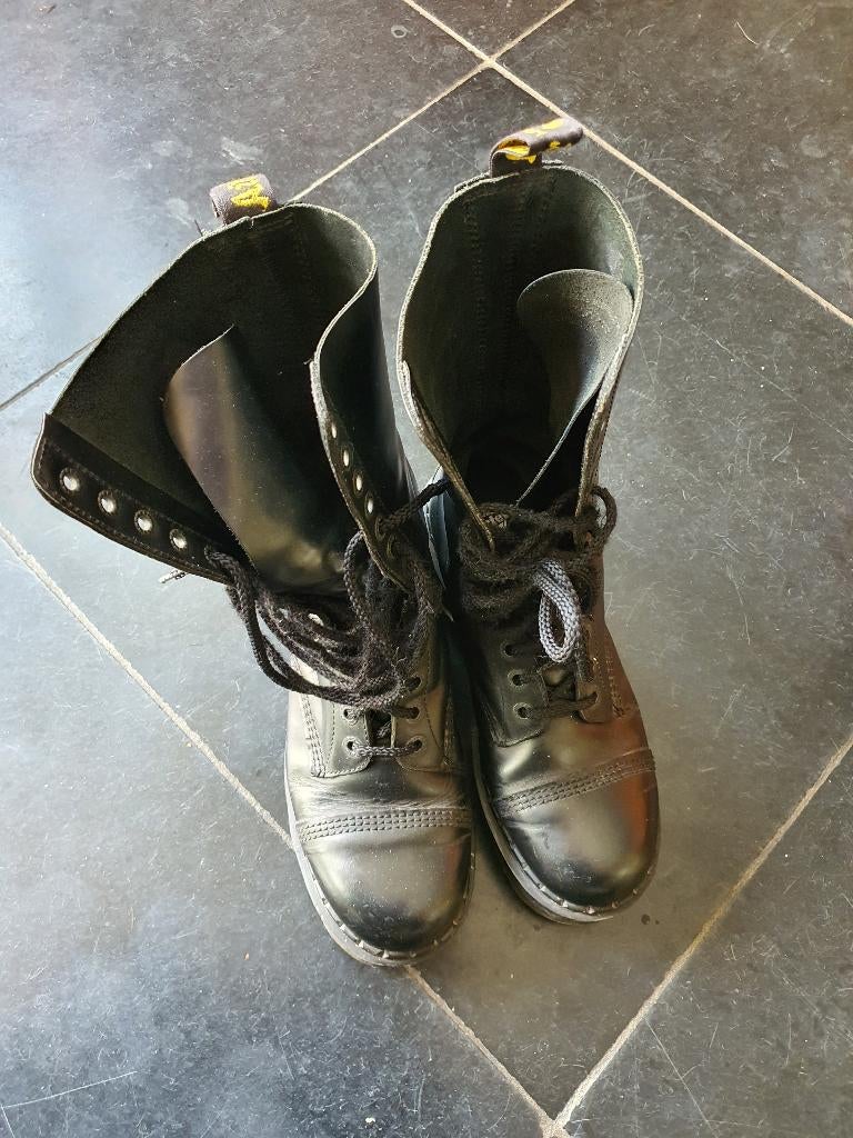 Dr. Martens Quad Platform Boots, Kleding | Dames, Schoenen, Hoge laarzen, Zwart, Ophalen of Verzenden, Dr. Martens