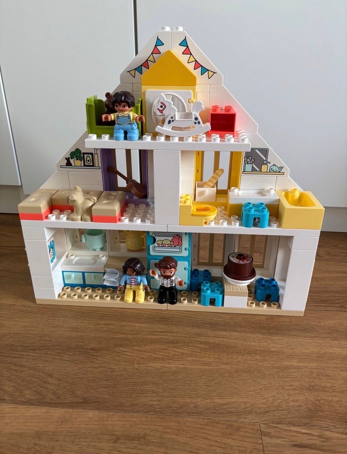 Lego Duplo Woonhuis 10929 - Compleet met instructies, Gebruikt, Overige thema's, Lego, Ophalen of Verzenden