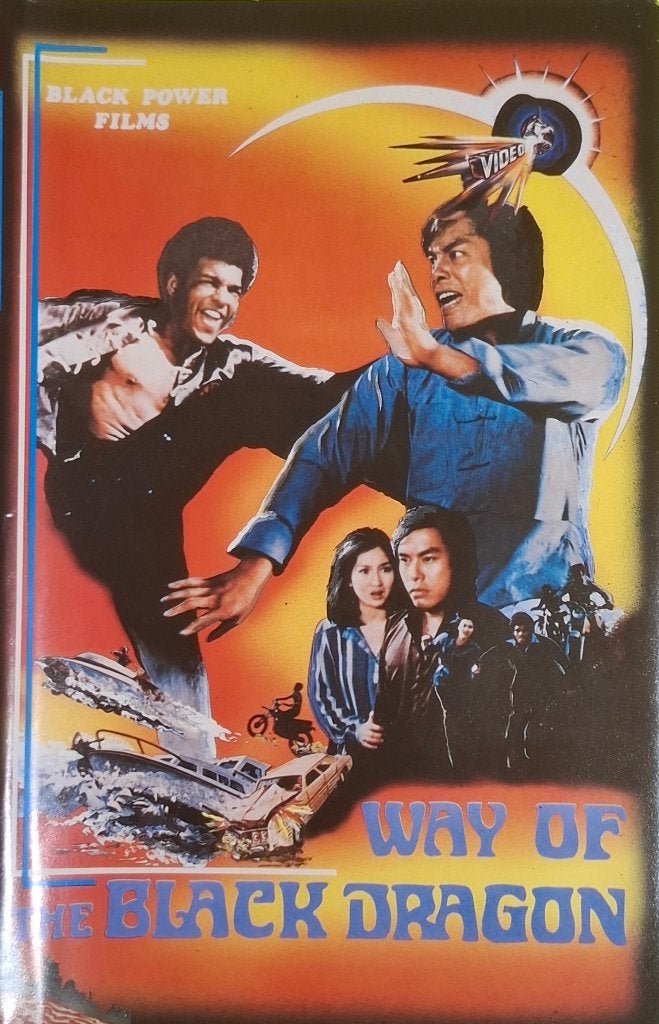 Way of the Black Dragon - Video2000 - Muntel Video #7902, Cd's en Dvd's, VHS | Film, Vanaf 16 jaar, Ophalen of Verzenden, Zo goed als nieuw