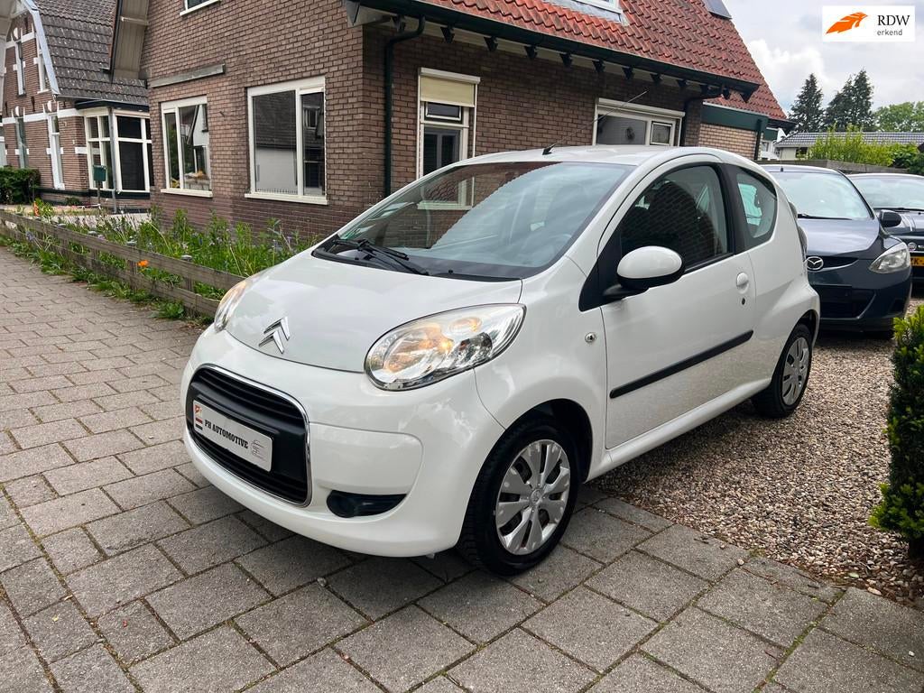 Citroen C1 1.0-12V Ambiance, Airco, Elekpakket!, Voorwielaandrijving, Stof, Gebruikt, 4 stoelen