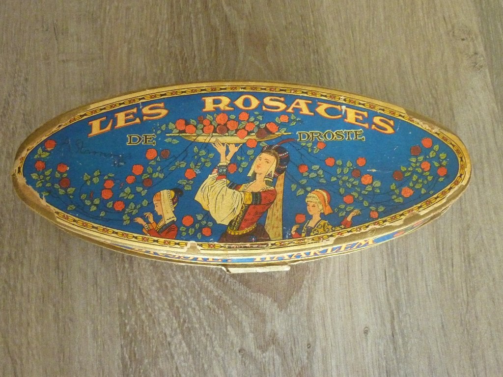 Droste Les Rosaces doos 100gr., Ophalen of Verzenden, Zo goed als nieuw, Verpakking