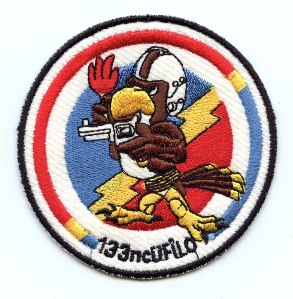Turkish air force patch 133 Filo NF-5A Konya, Verzamelen, Ophalen of Verzenden, Luchtmacht, Overige gebieden, Embleem of Badge