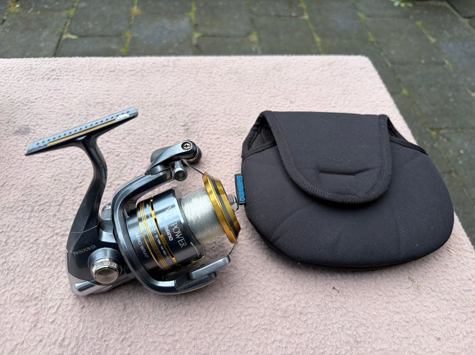 Shimano twinpower c5000fc molen / spinmolen, Ophalen of Verzenden, Gebruikt, Molen