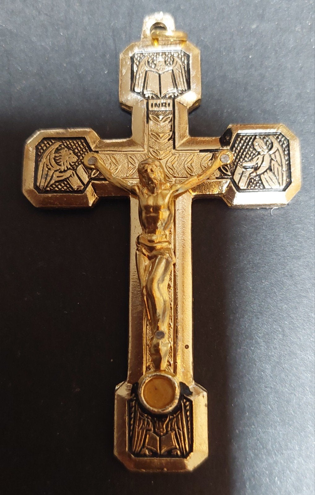 Kruis, kruisbeeld met kruiswegstaties, nieuw, Ophalen of Verzenden