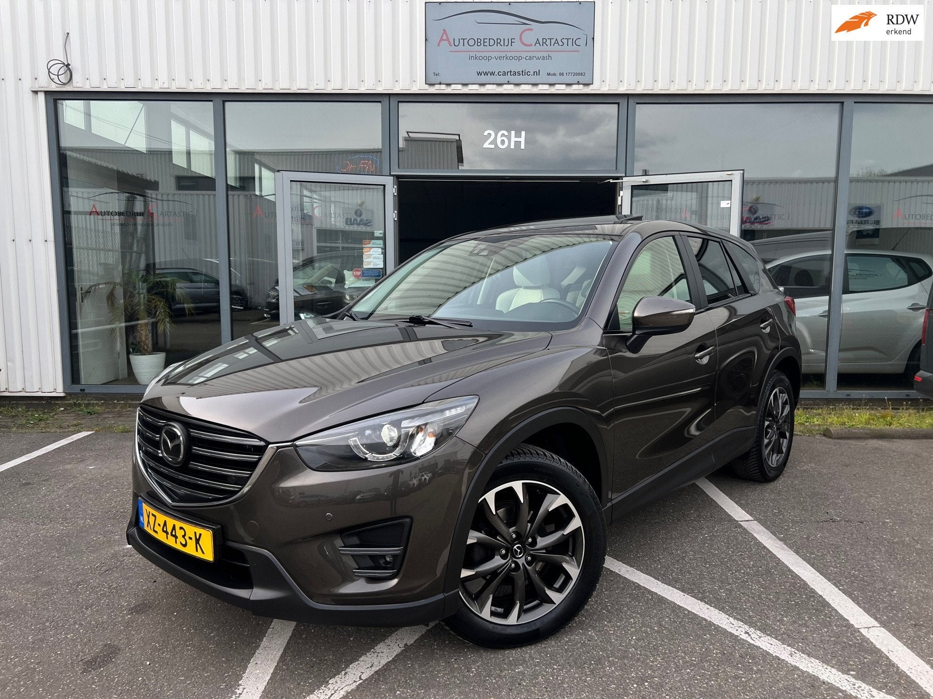 Mazda CX-5 2.5 SkyActiv-G 192 GT-M 4WD BOSE | MEMORY | KEYLE, Auto's, Automaat, Dealer onderhouden, Euro 6, 1415 kg