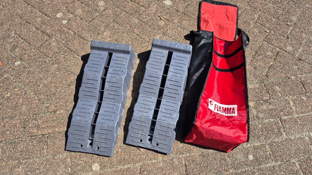 Fiamma Level Up Jumbo set, Ophalen, Zo goed als nieuw