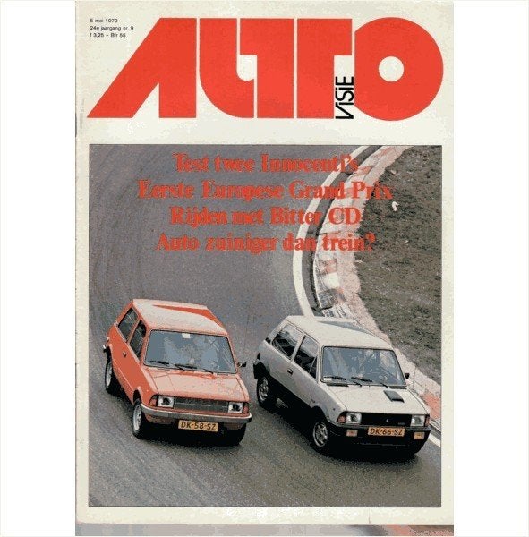 Autovisie Tijdschrift 1979 NR 09 #1 Nederlands, Boeken, Ophalen of Verzenden, Gelezen, Algemeen